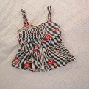 "Mine" Bustier Shirt